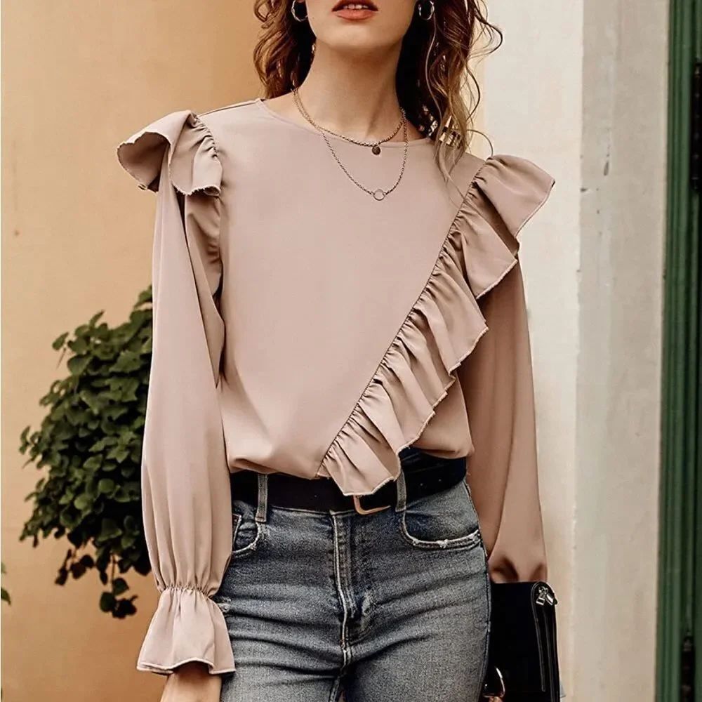 Ruffle Blouse   - Picture 2 of 4